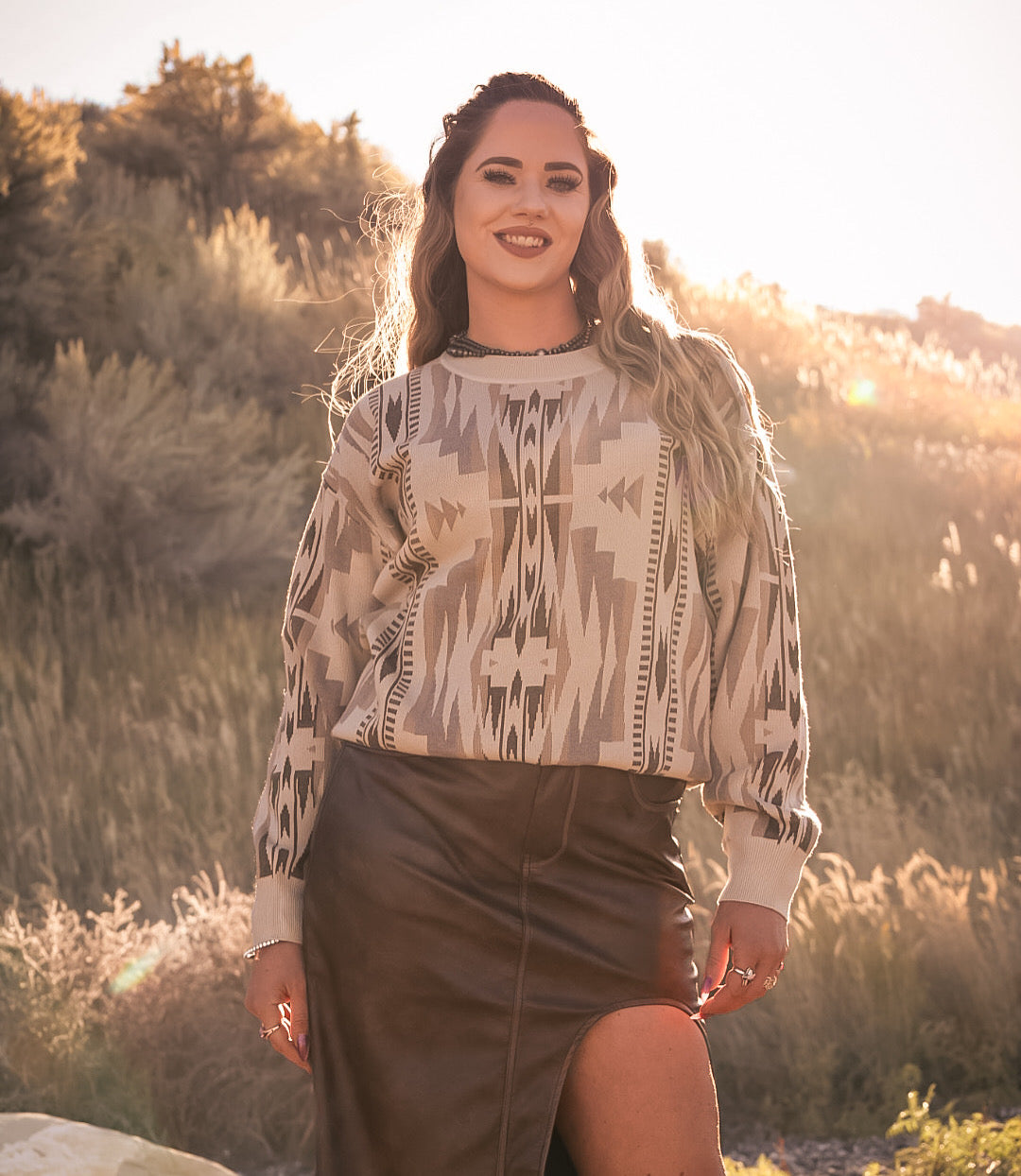 Wyoming Aztec Sweater