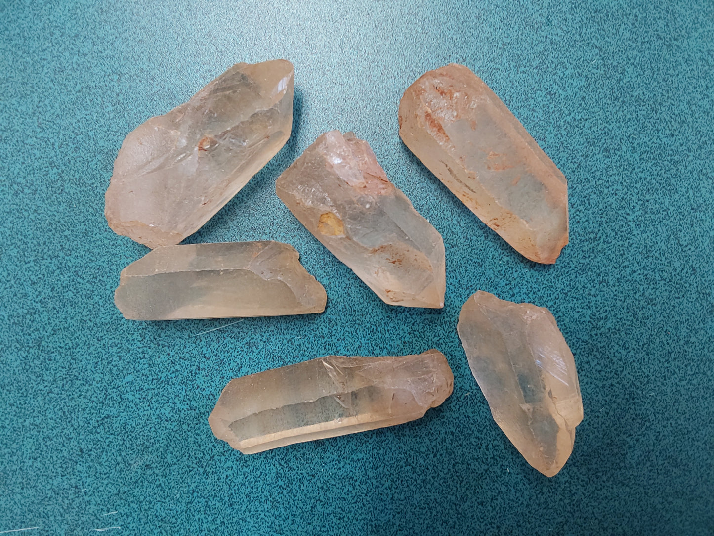 Orange Lemurian Quartz