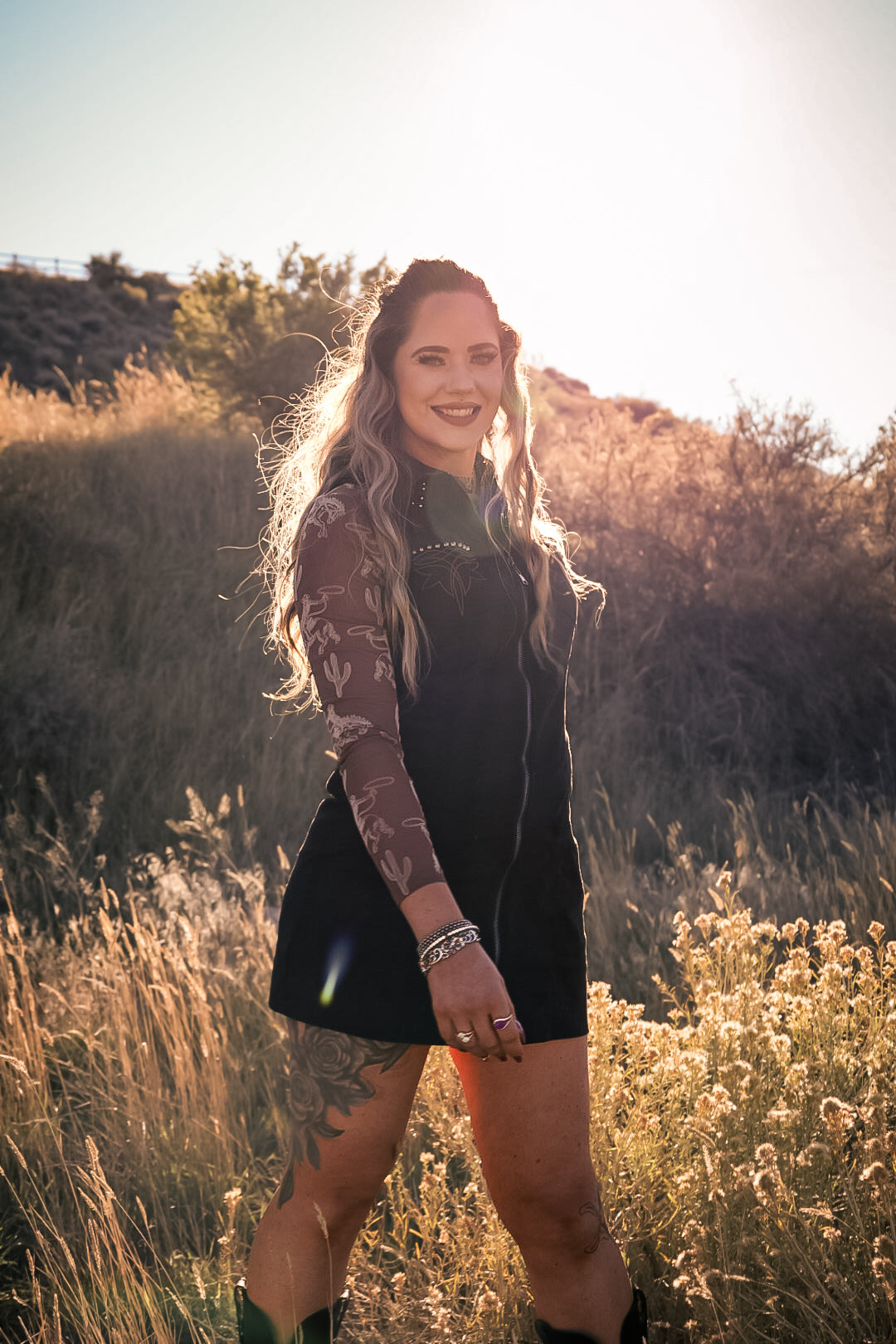 Bucking Cactus Brown Mesh