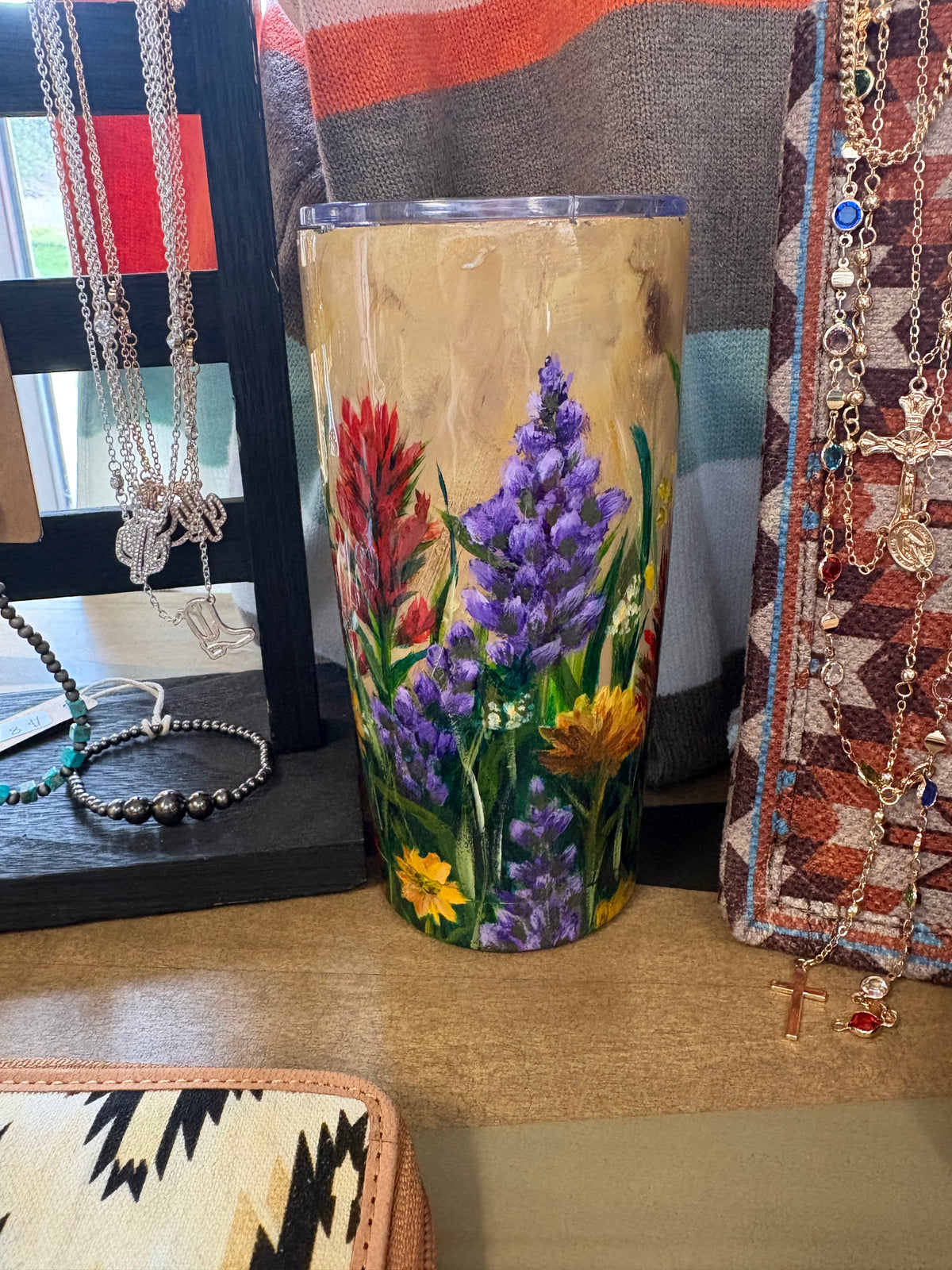 BW Hand Painted Tumblers