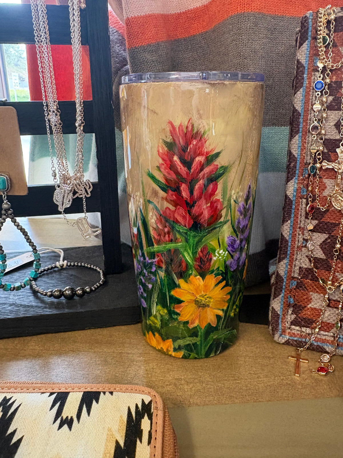 BW Hand Painted Tumblers