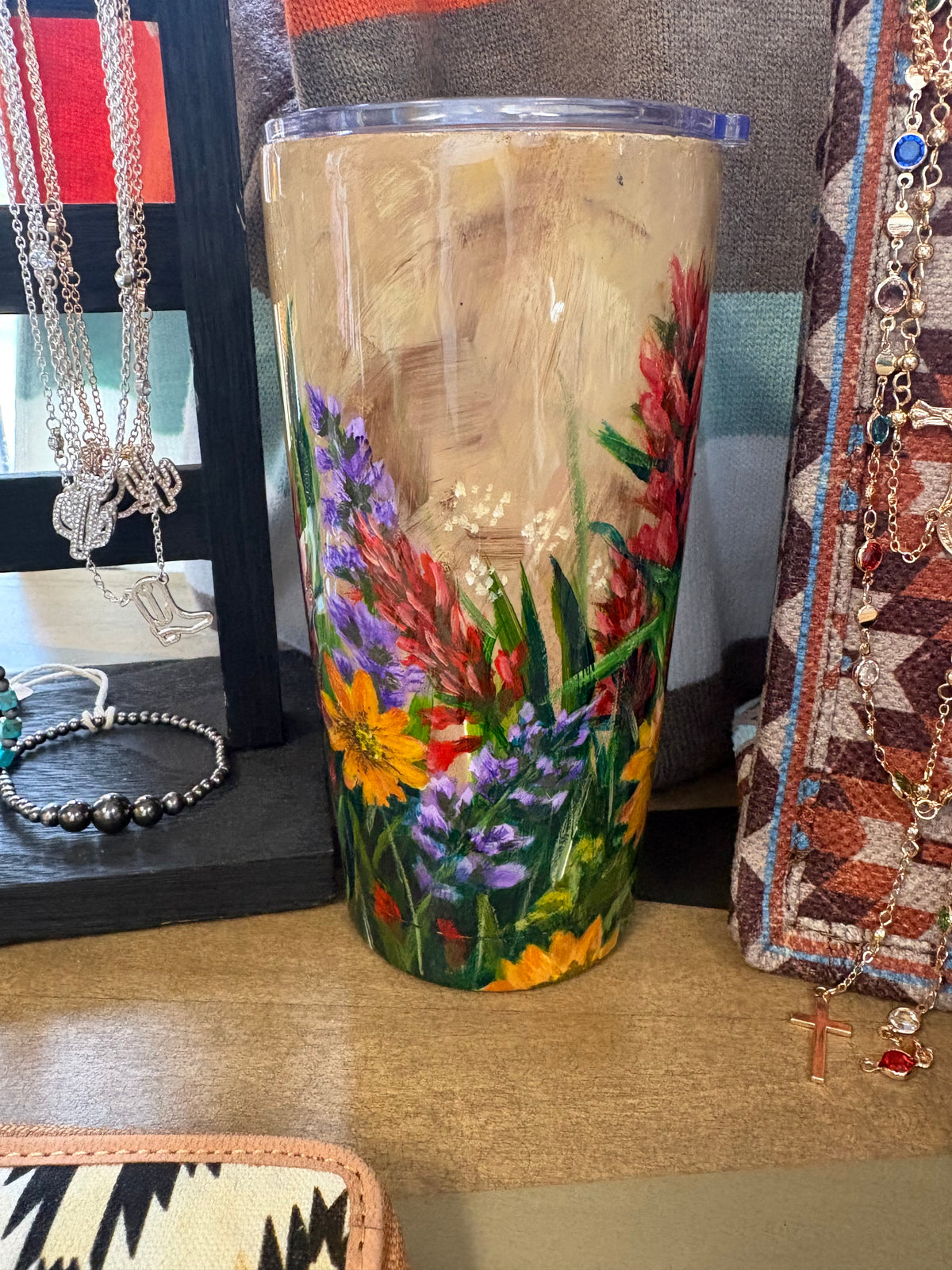 BW Hand Painted Tumblers