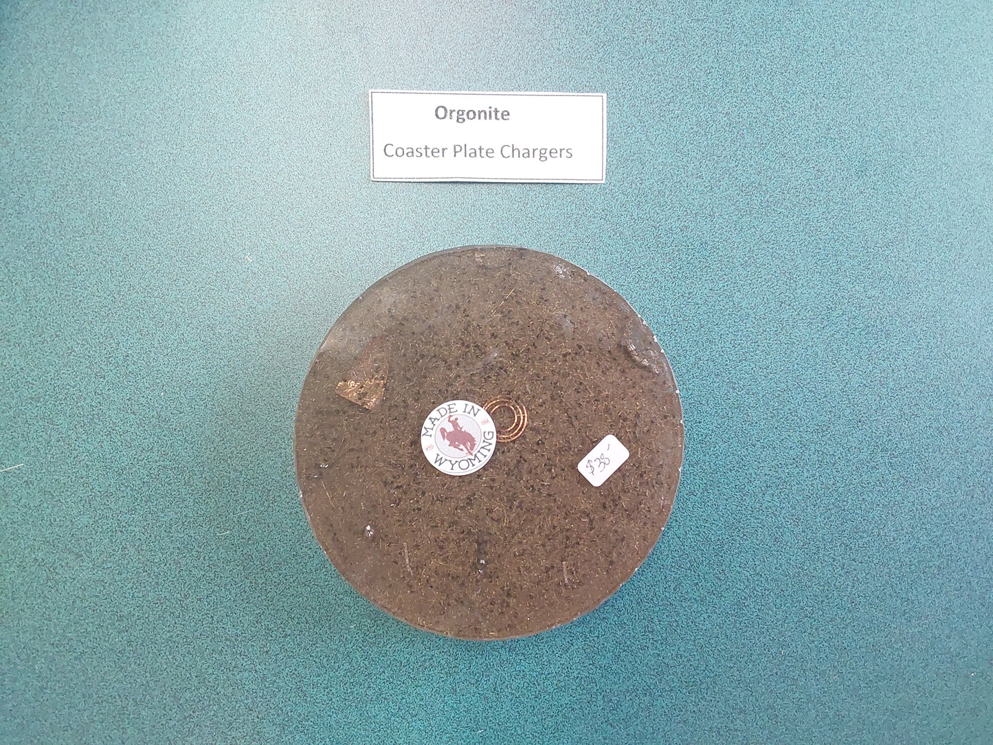 Dragonfly Orgonite Coaster