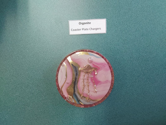 Spaceship Orgonite Charging Coaster