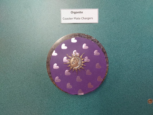 Sun & Moon Orgonite Coaster