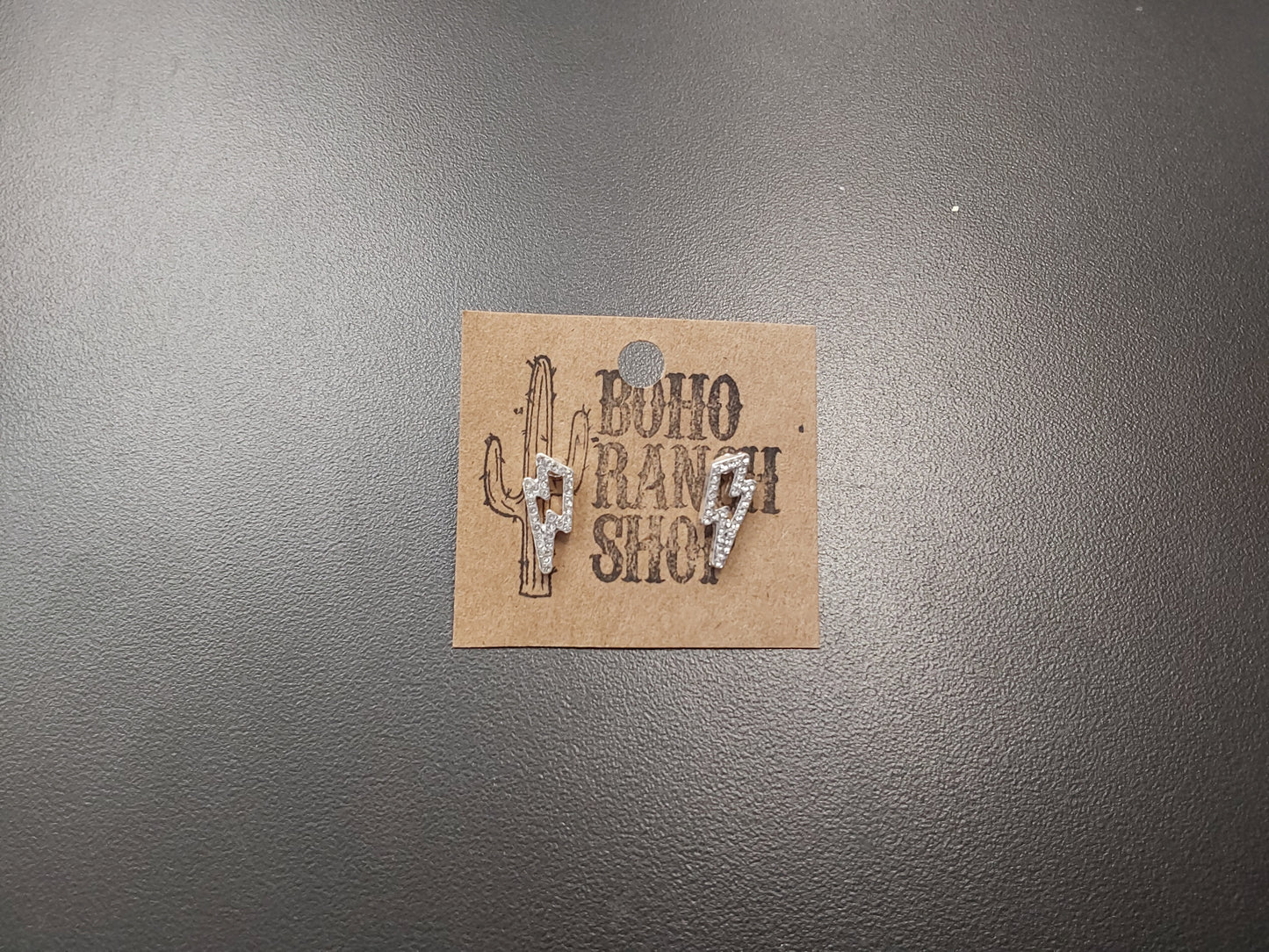 Silver Lighting Bolt