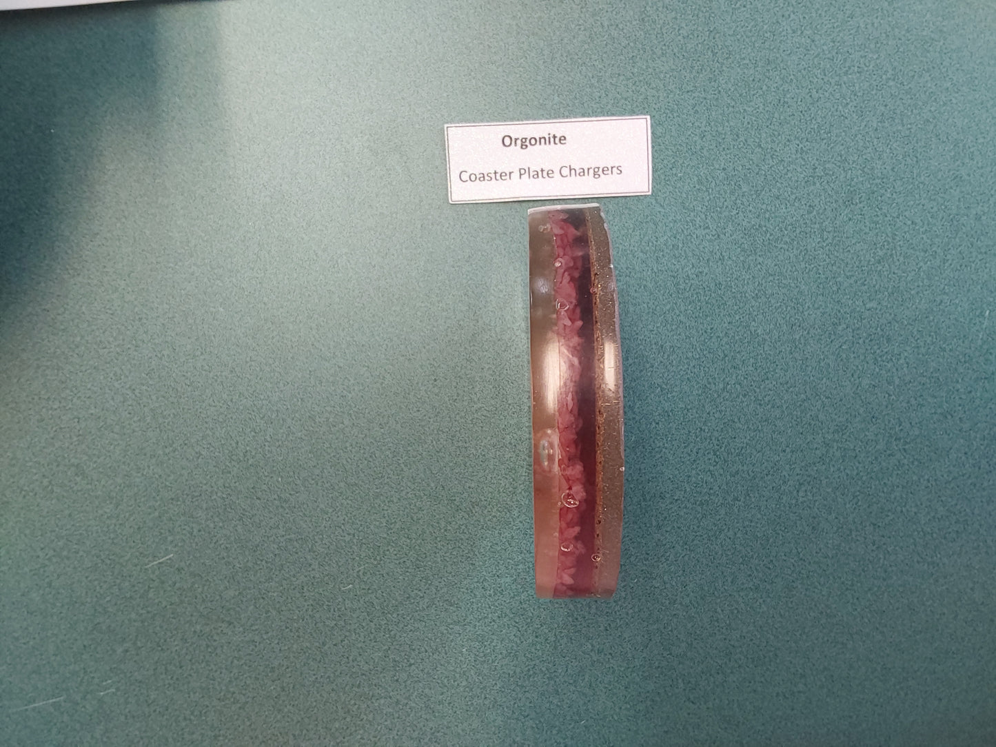 Spaceship Orgonite Charging Coaster