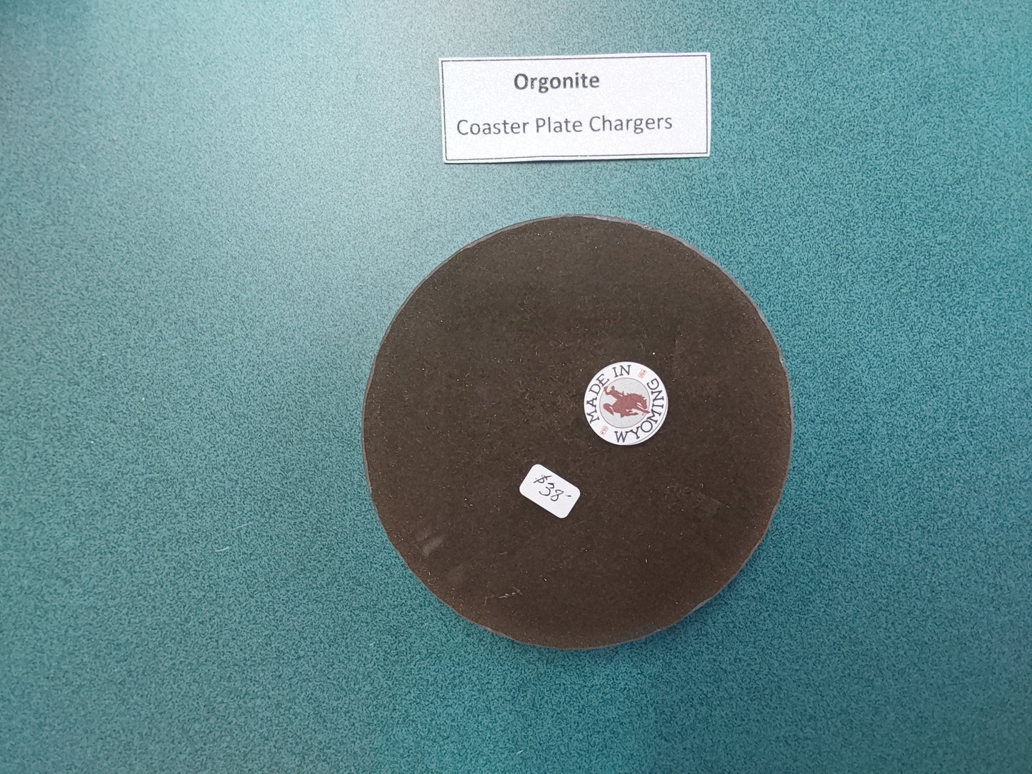 Wyoming Orgonite Coaster