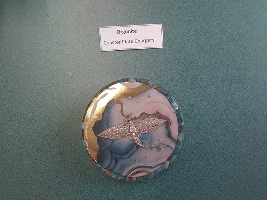 Dragonfly Orgonite Coaster